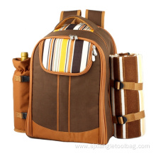 Luxury Picnic Backpack with Cooler Compartment